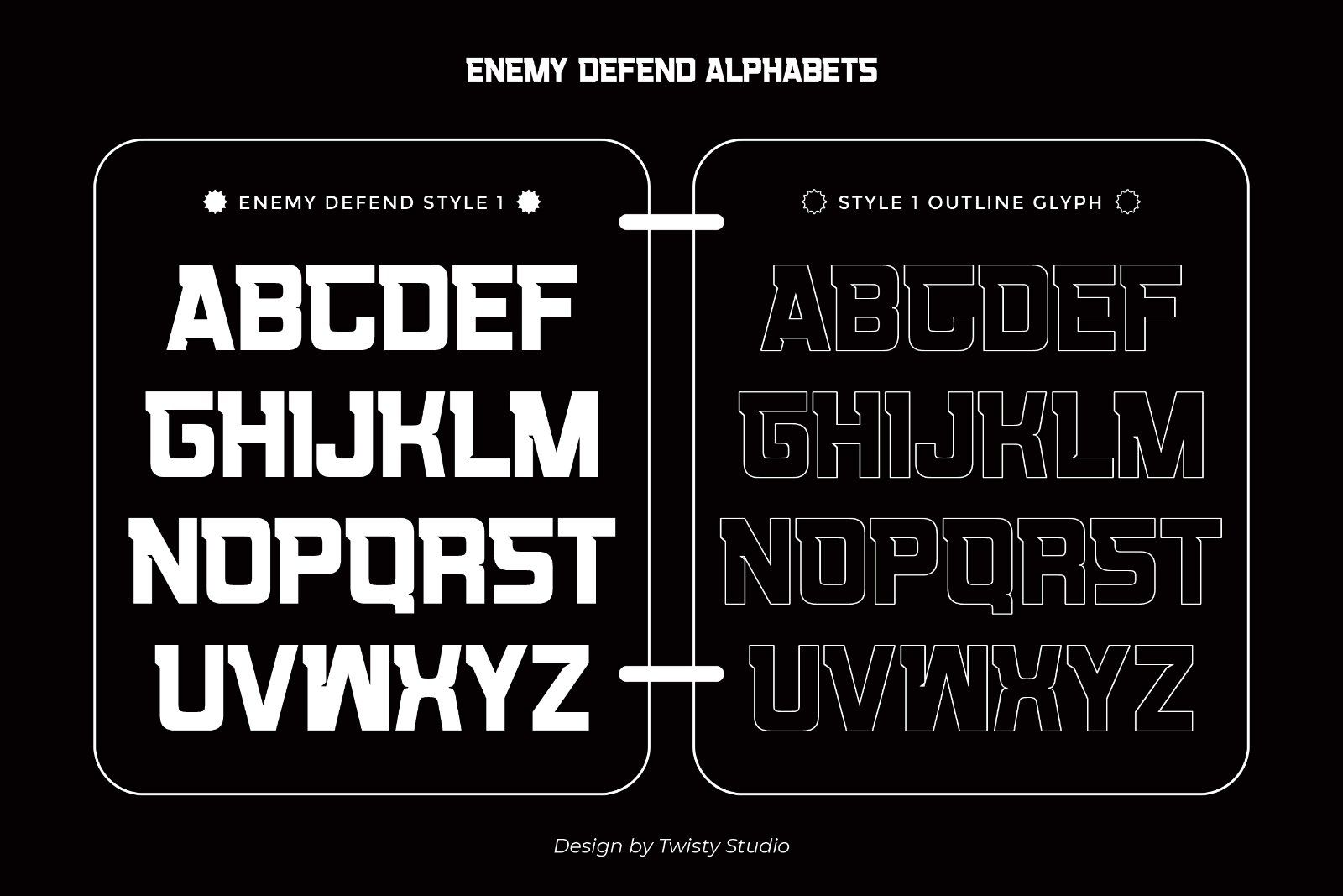 Enemy Defend - Sport Display Font — image 7