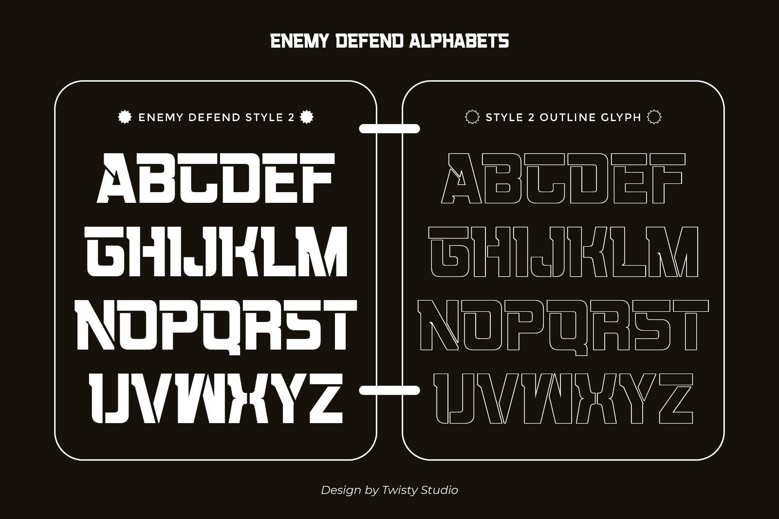 Enemy Defend - Sport Display Font — image 8