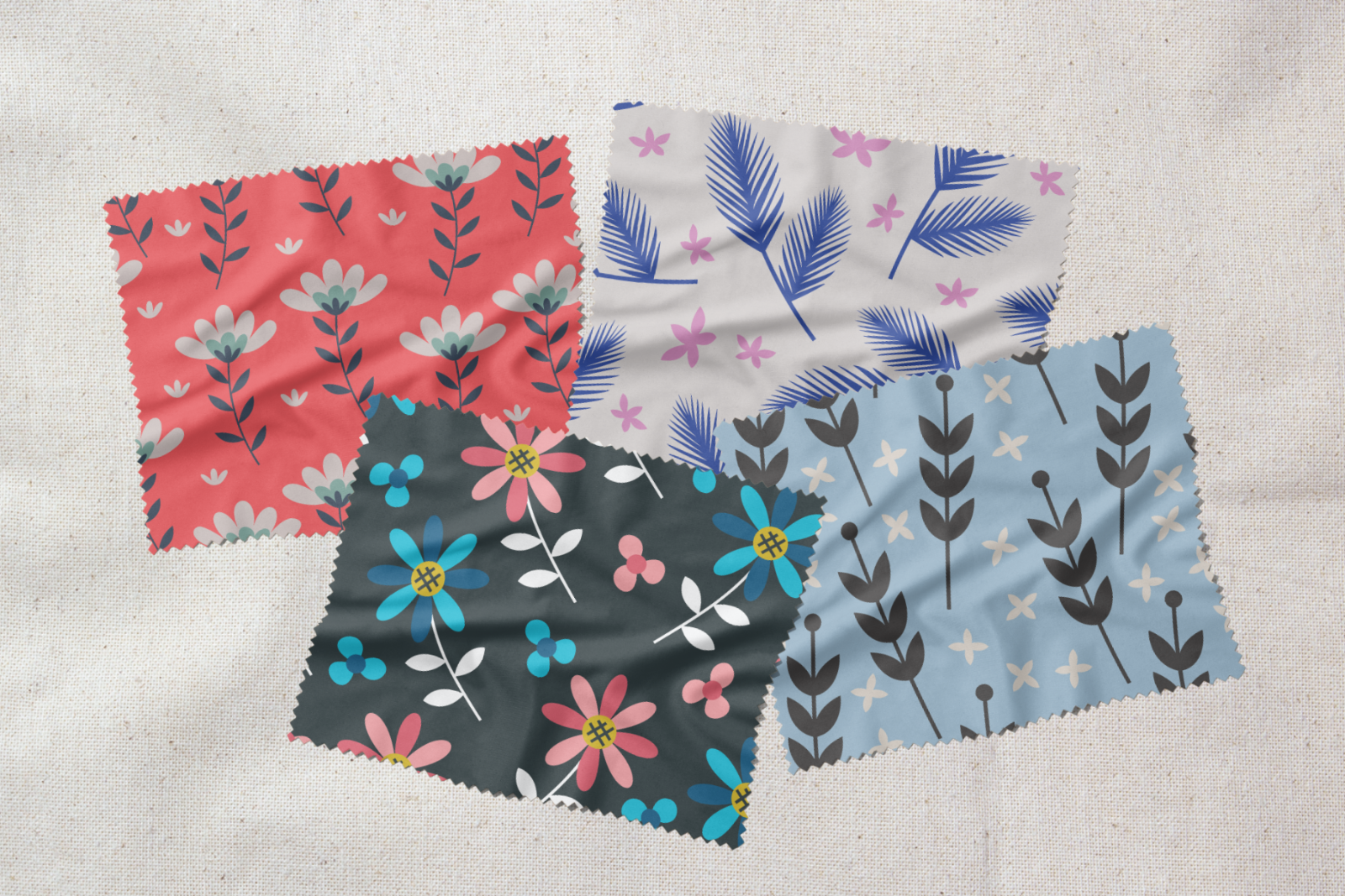 Floweries Seamless Patterns — image 2