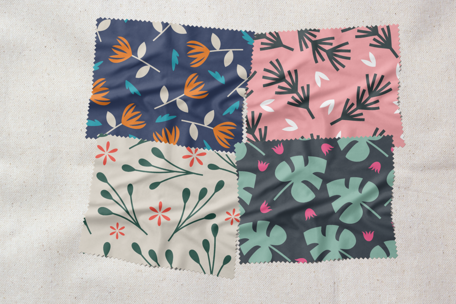 Floweries Seamless Patterns — image 6