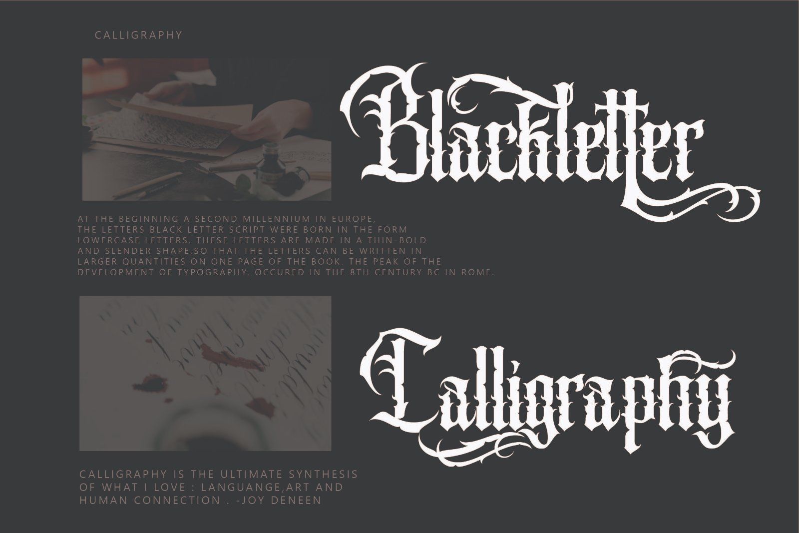 Fluster - Blackletter Display Font — image 6