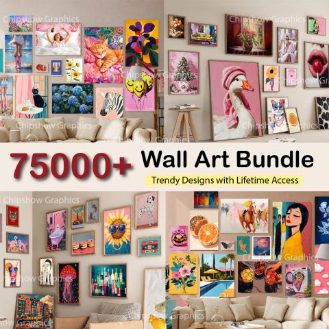 Entire Shop Sale, Bundle Wall Art, Vintage Gallery Set, Eclectic and Maximalist Prints, Kitchen Wall