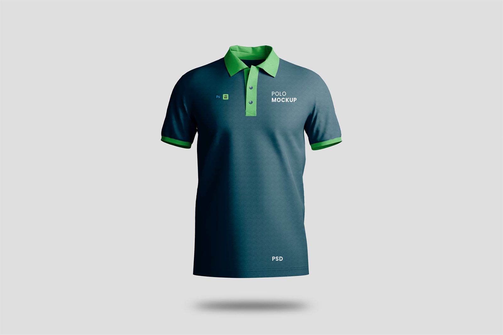 Polo Tshirt Mockup Front & Back — image 2