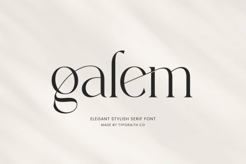 Galem | Elegant Serif