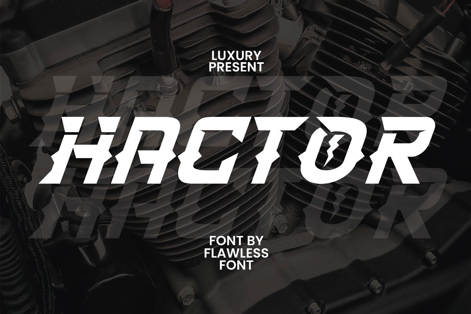 Hactor - Sport Display Font — image 1
