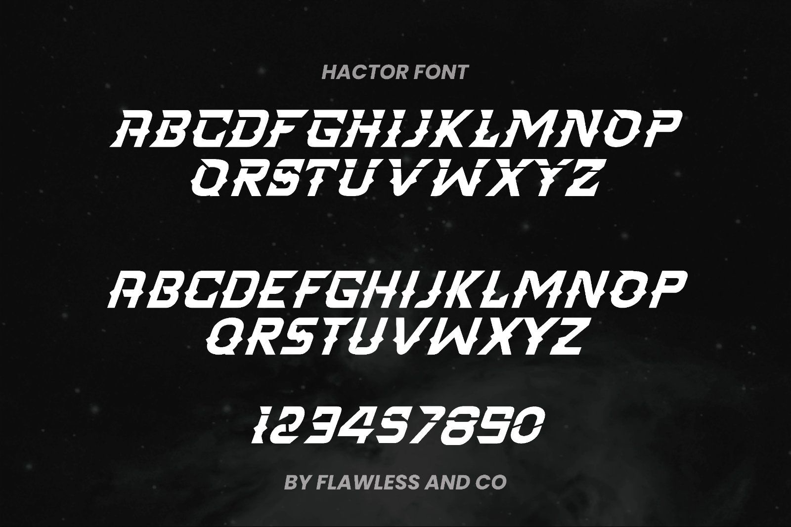 Hactor - Sport Display Font — image 10