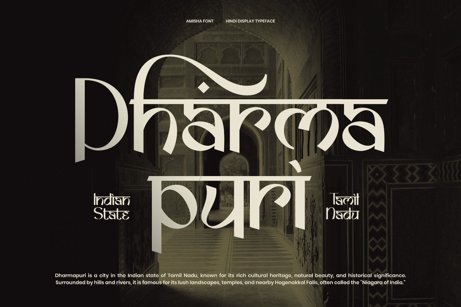 Amisha - Hindi Display Font — image 2