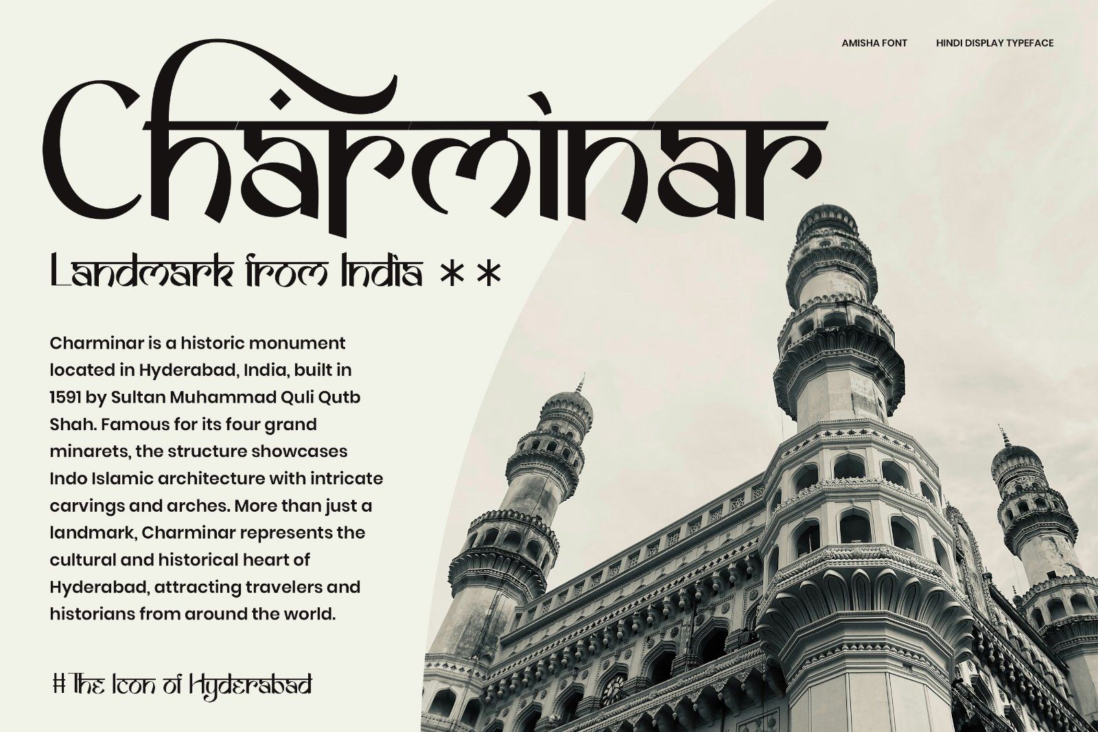 Amisha - Hindi Display Font — image 5