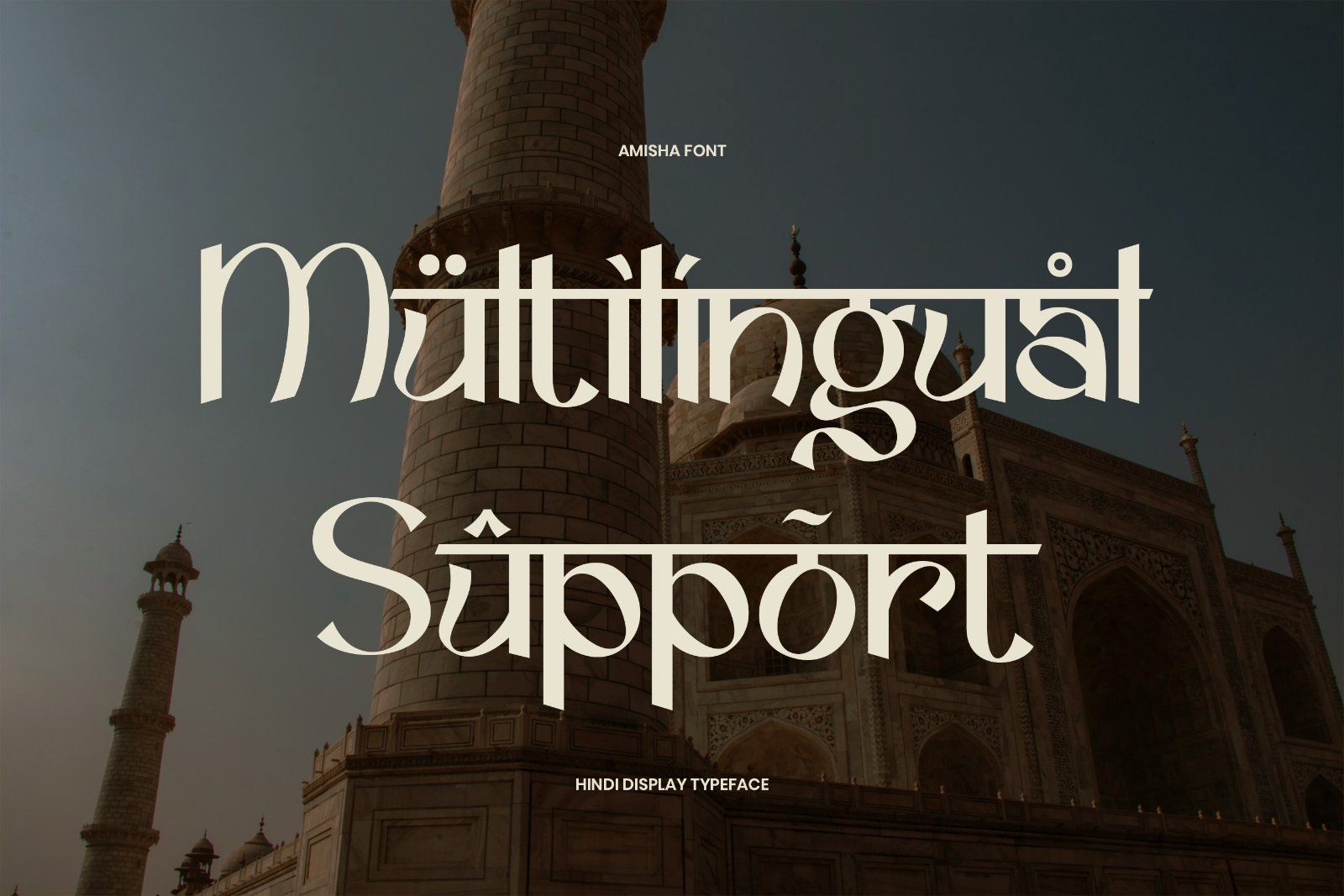 Amisha - Hindi Display Font — image 10