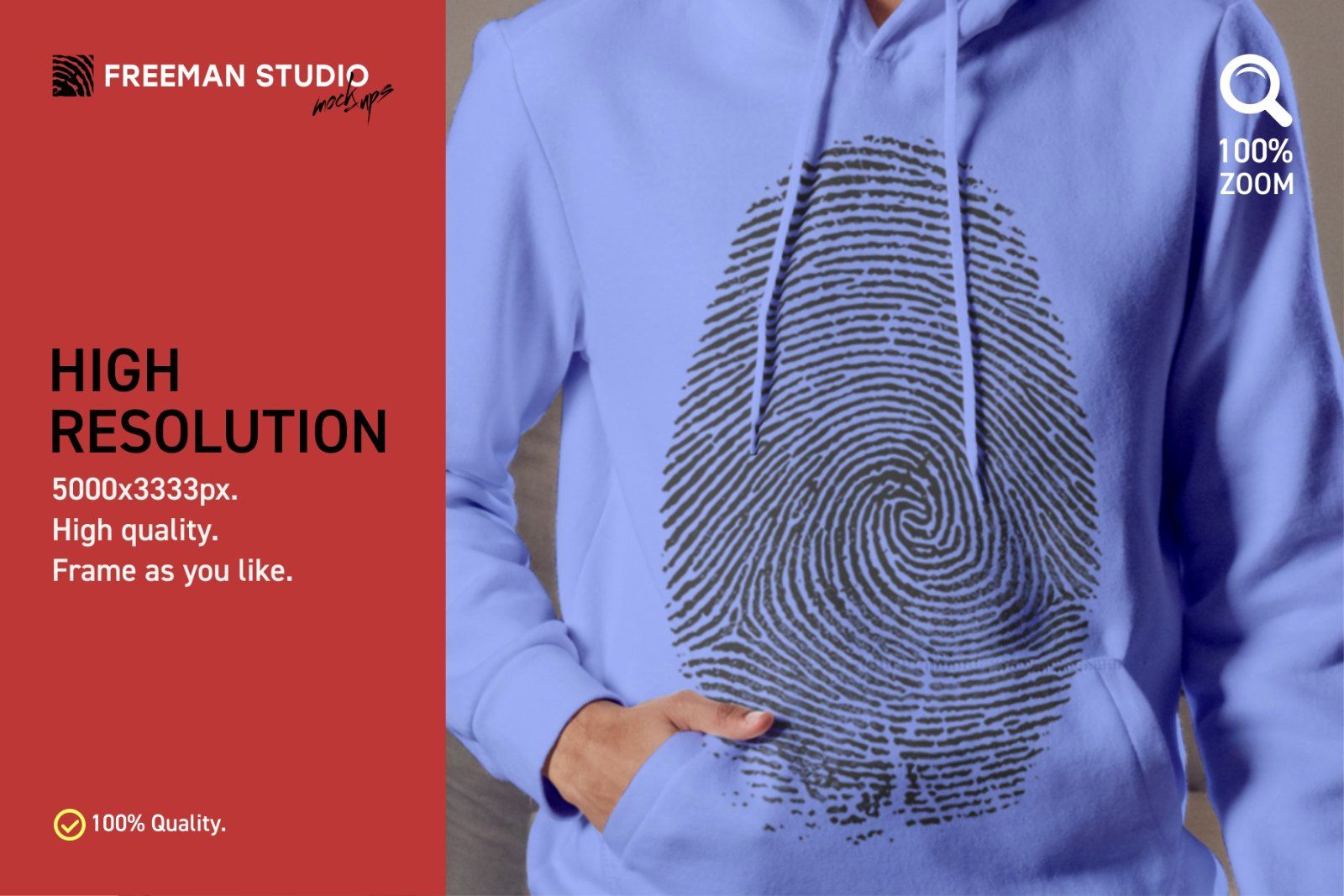 African Men Hoodie Mock-Up Set
