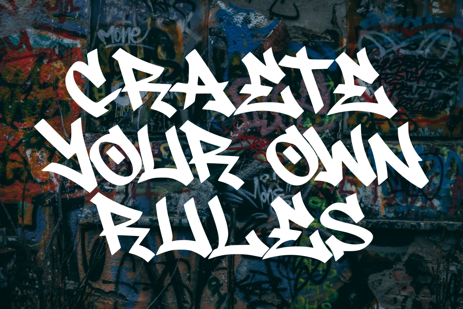Holisby Dreamic - Graffiti font — image 2