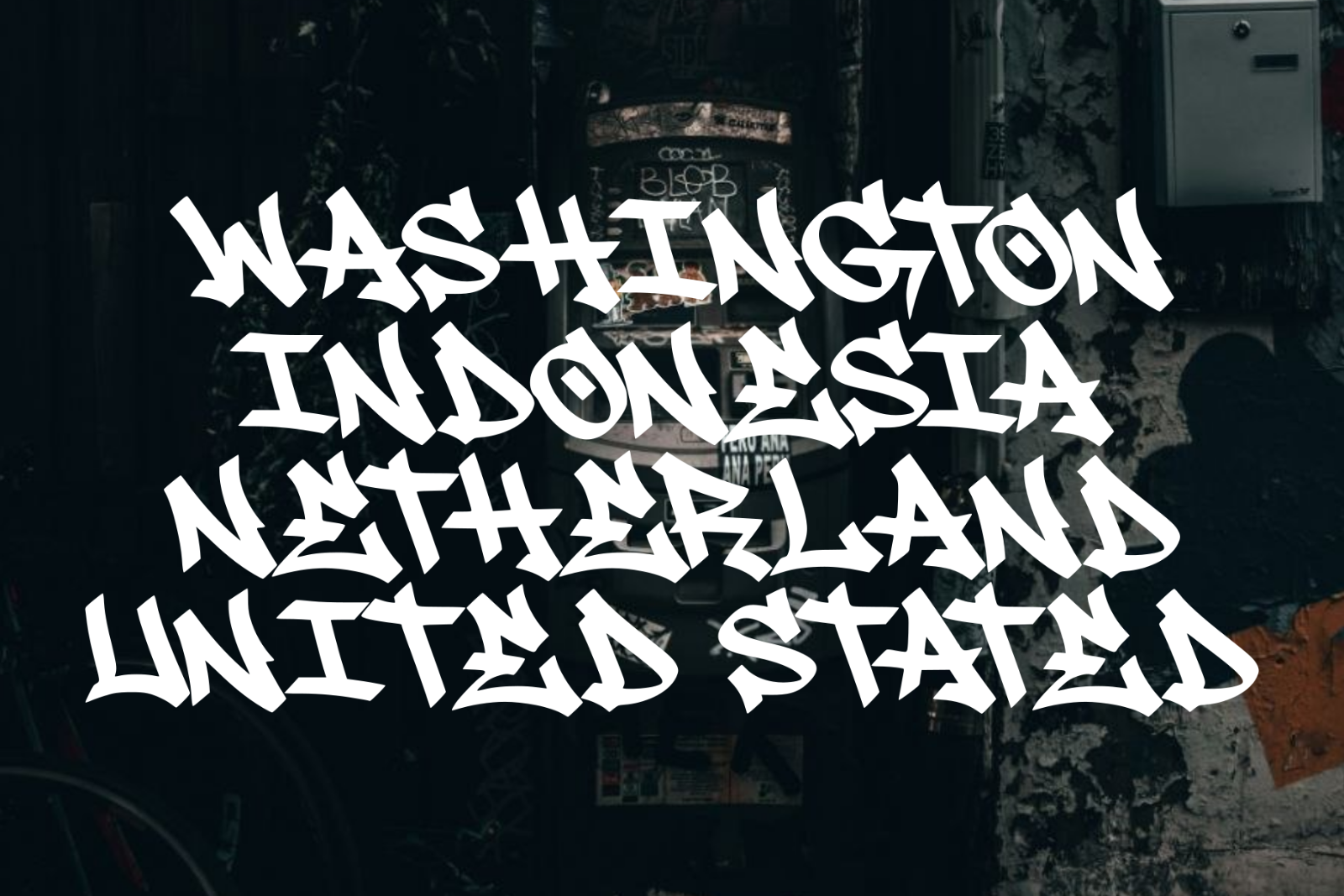 Holisby Dreamic - Graffiti font — image 4