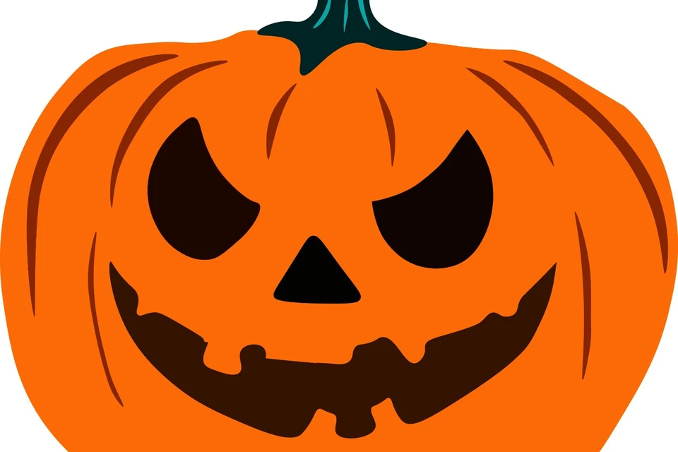 Halloween Jack O Lantern with a Sneaky Grin