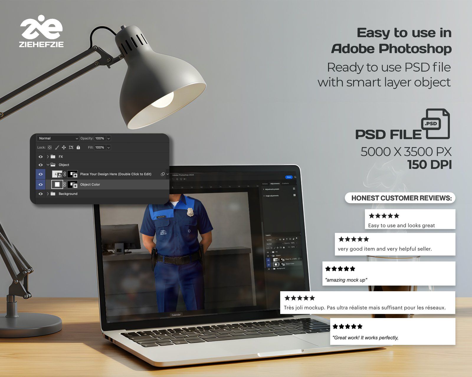 Premium Police or Security Branding Mockup Bundle – 15 Tactical PSD Scenes for Law Enforcement, Unif