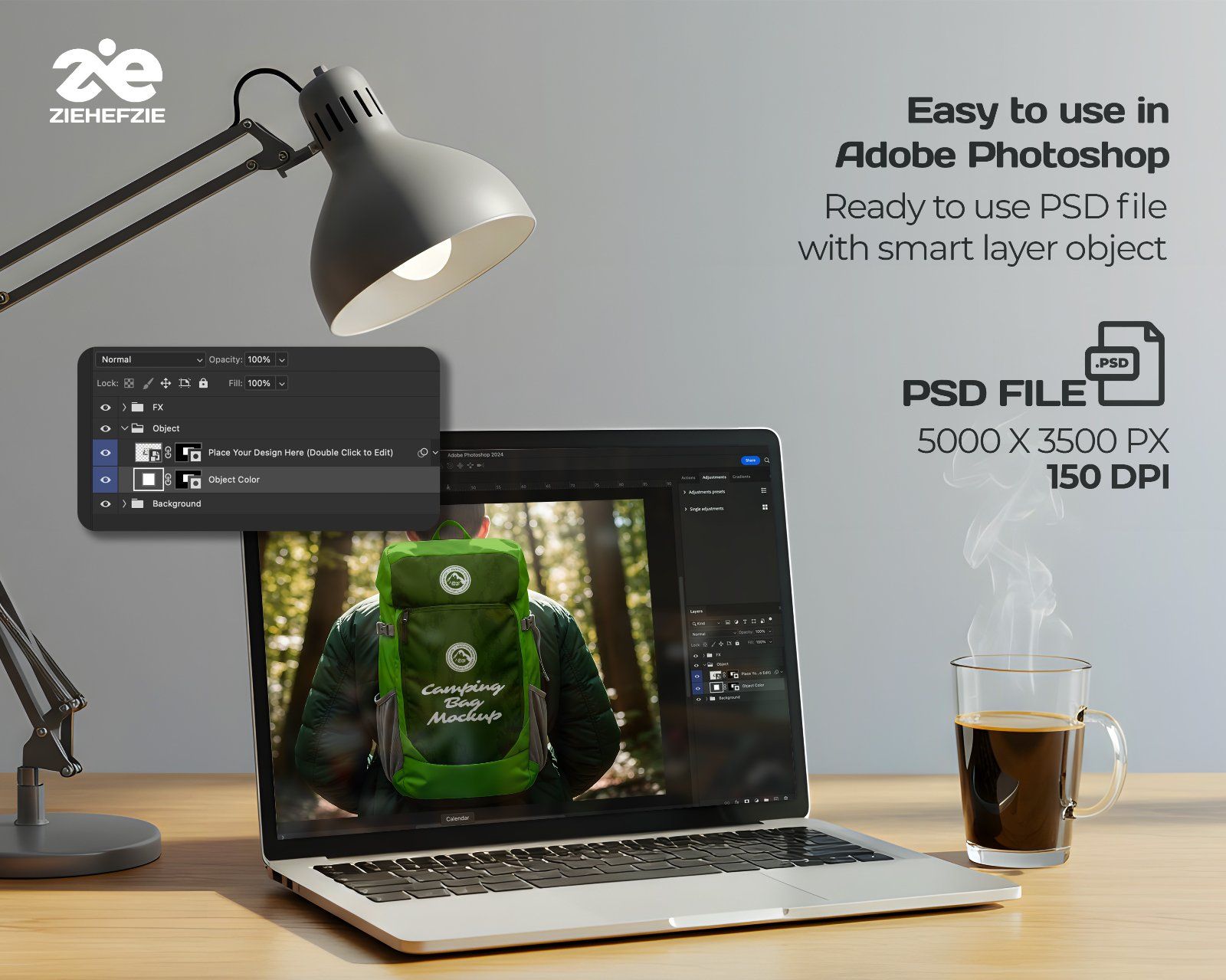 Adventure Brand Mockup Bundle – 15 PSD Templates for Outdoor & Camping Gear Design