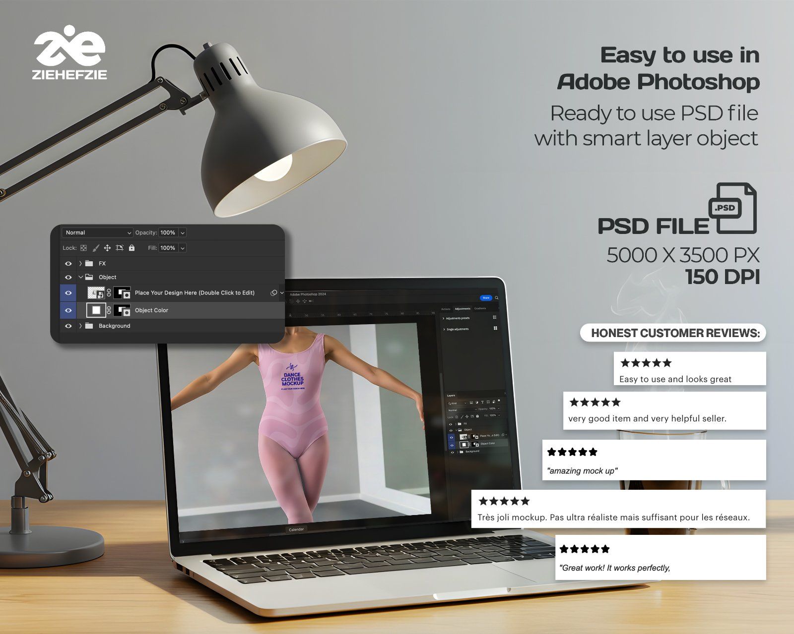 Premium Branding PSD Mockups for Dance Studio & Performance Identity