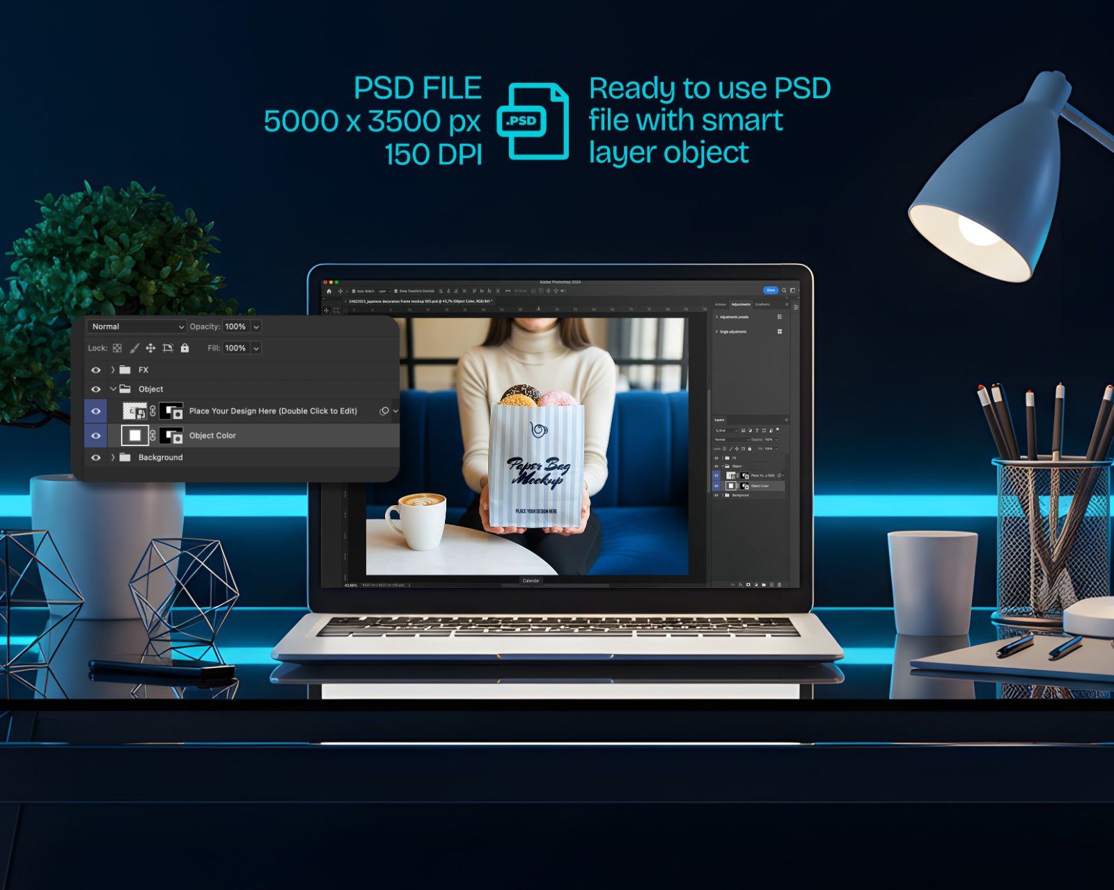 Coffee & Donut Shop Branding Mockup Bundle – 15 Premium PSD Scenes for Cafe Identity
