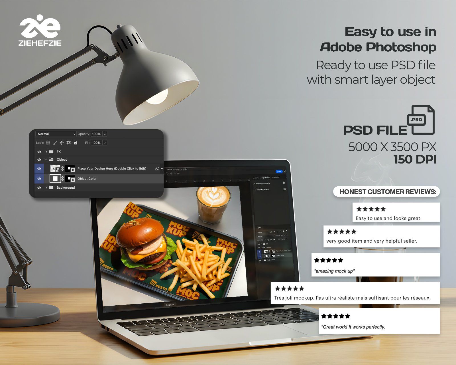 Restaurant Branding Mockup Bundle – 15 Premium PSD Mockups | Menu, Packaging, Cup & Uniform Mockups