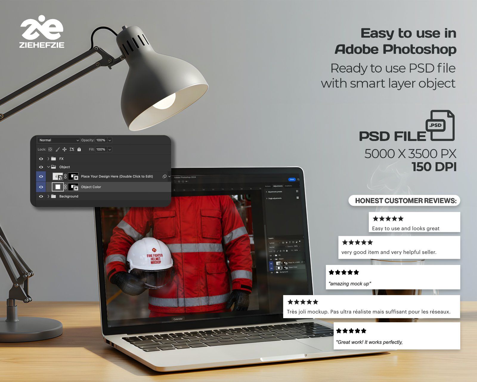 Premium Fire Fighter Branding Mockup Bundle – 15 Rescue PSD Scenes for Emergency Uniforms, Vehicles