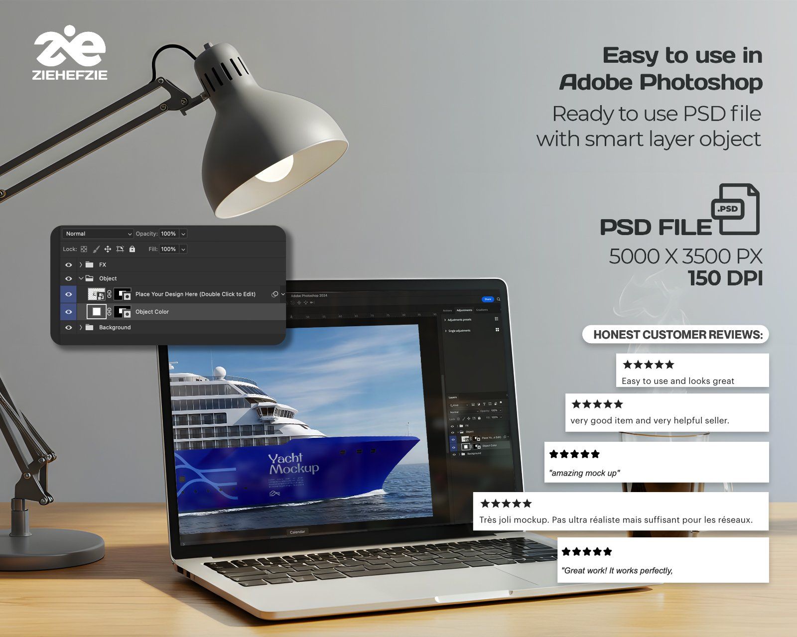 Cruise Ship Mockup Bundle - Maritime Branding with a Luxury Cruise Ship Mockup