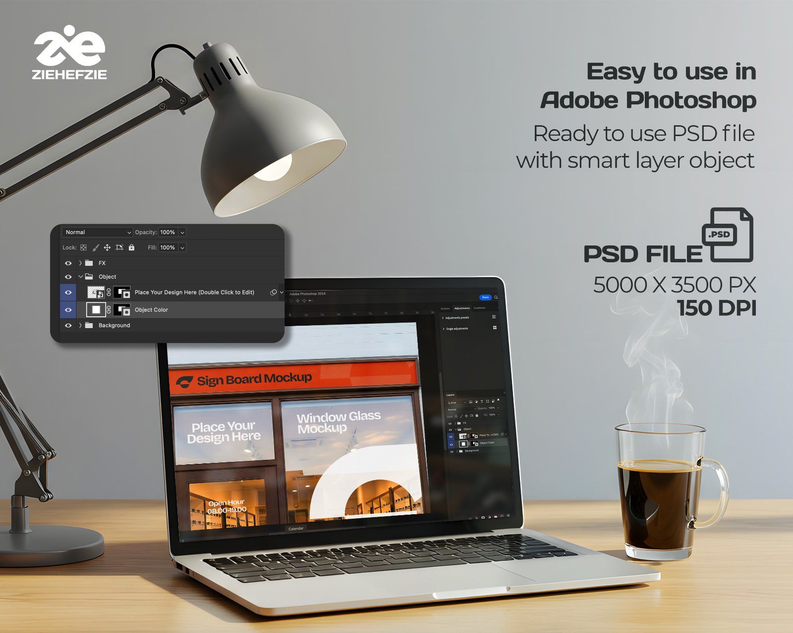 Glasses Shop Mockup Bundle - 15 PSD Templates for Eyewear Branding & Store Display