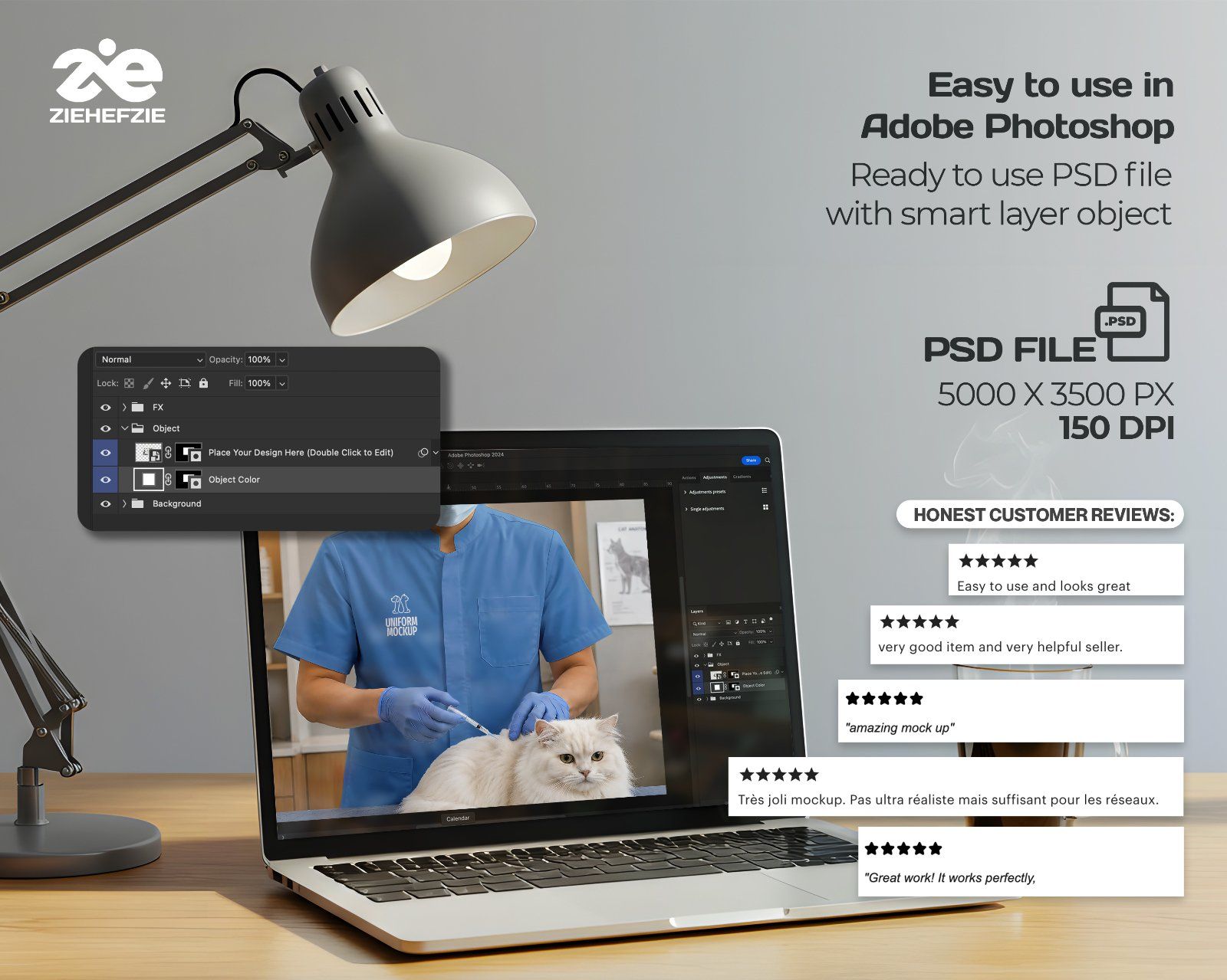 Premium Veterinary Hospital Branding Mockup Bundle – 15 Clinical PSD Scenes for Vet Clinics
