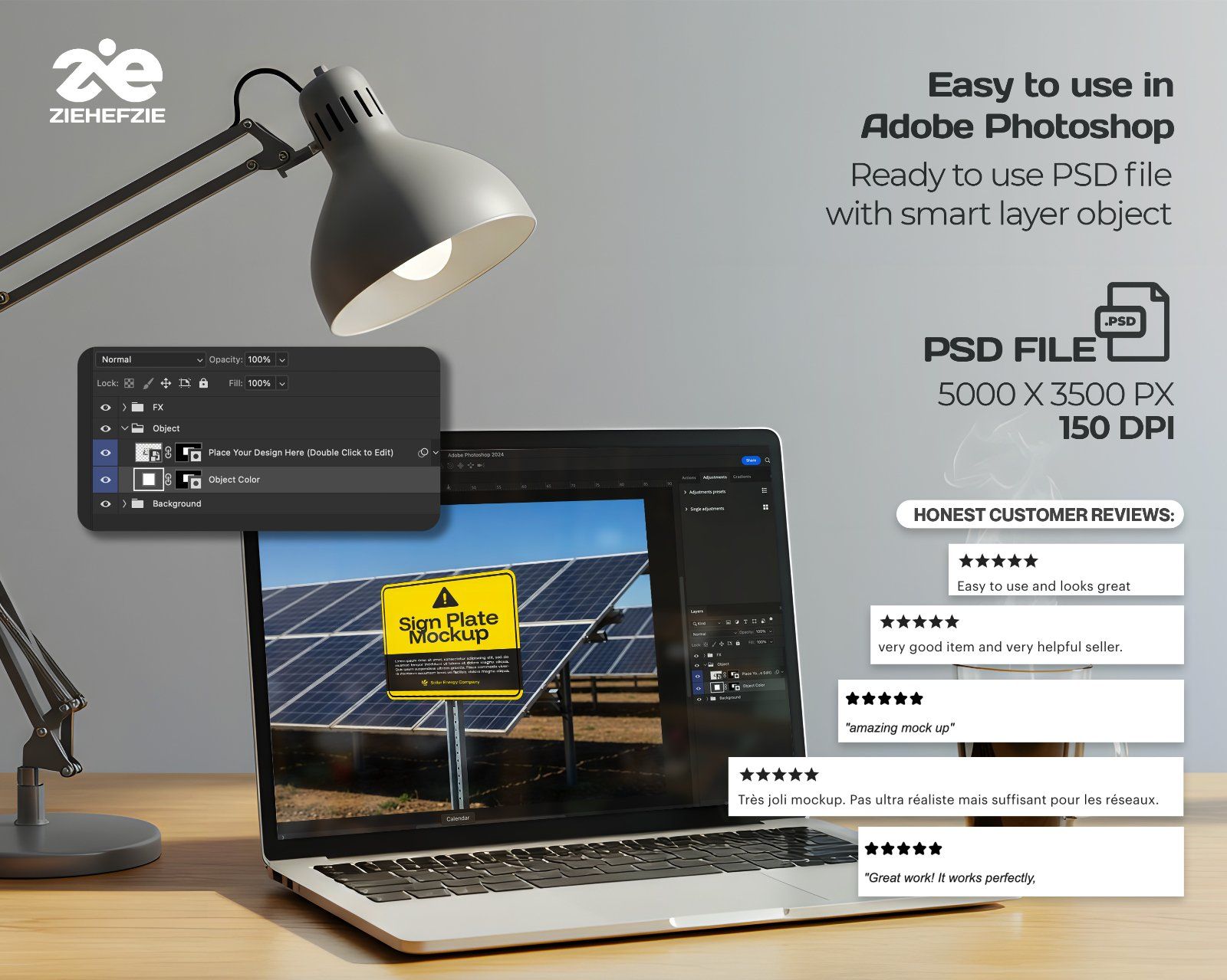 Solar Energy & Green Tech Mockup Bundle – 15 Premium PSD Scenes for Renewable Energy Branding