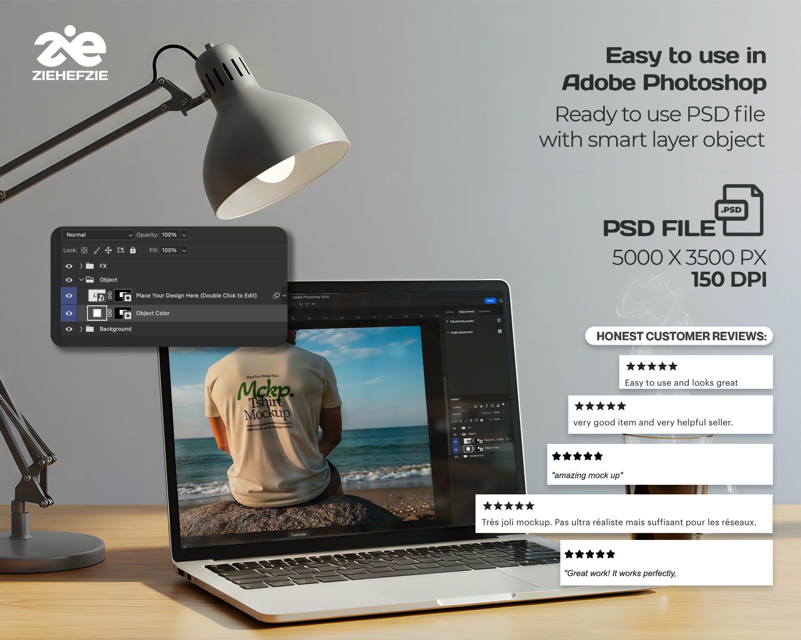 Merchandise Mockup Bundle PSD – T-Shirt, Cap, Tote Bag & Lifestyle Branding Scenes