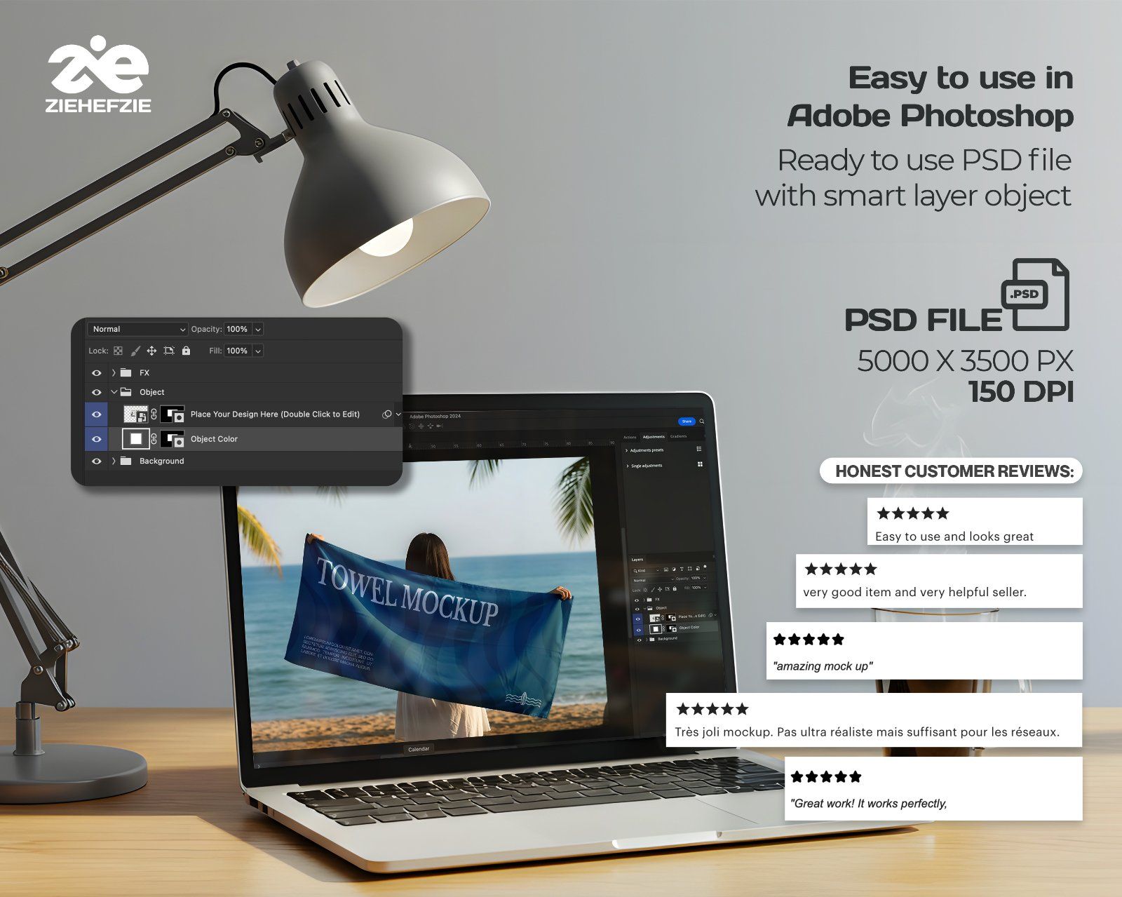 Premium Beach Club & Summer Lifestyle Mockup Bundle – 15 Aesthetic PSD Scenes for Resort Branding