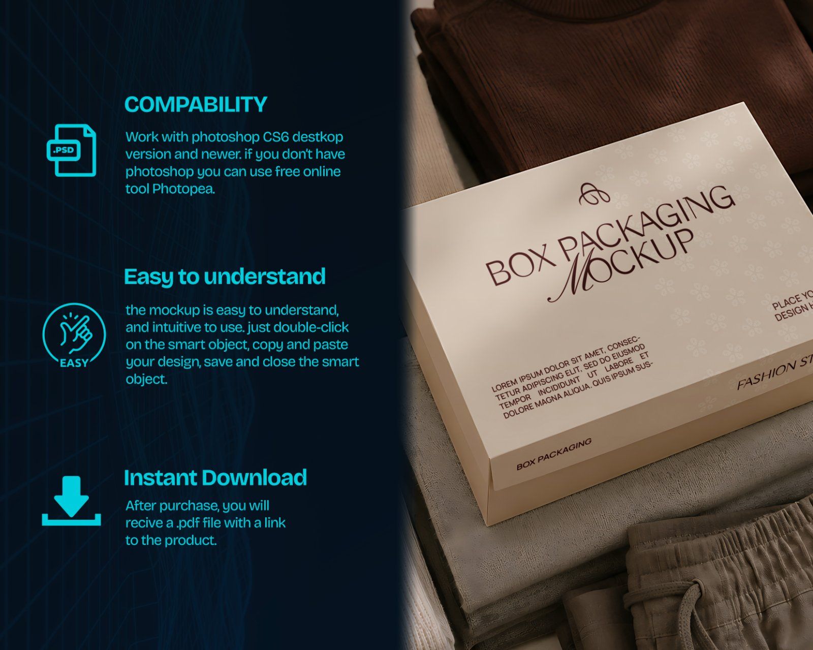 Fashion Store Branding Mockup Bundle - 15 PSD Templates  Luxury Boutique & Fashion Store — image 5