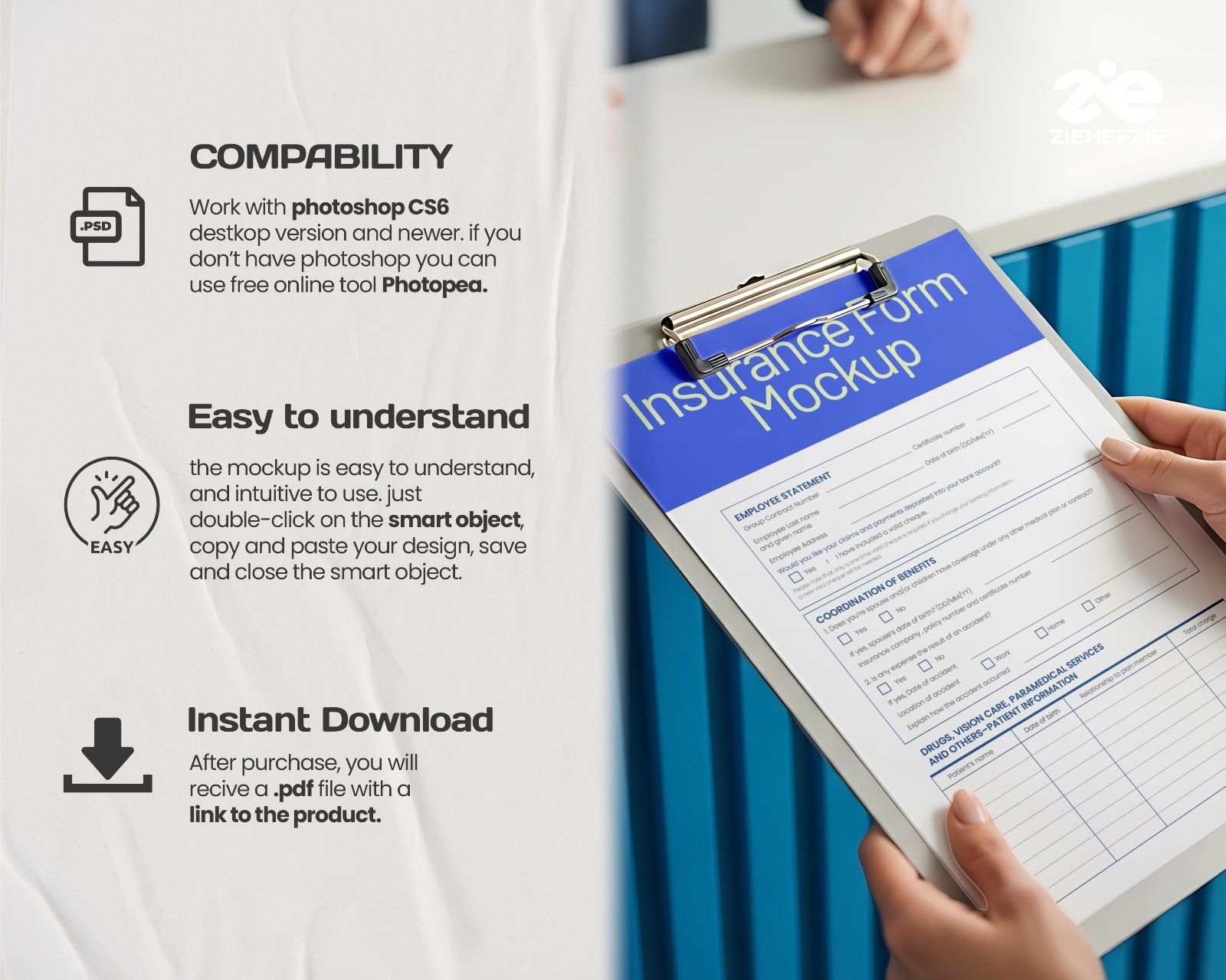 Premium Corporate Identity 15 PSD Mockups for Insurance & Protection Brands