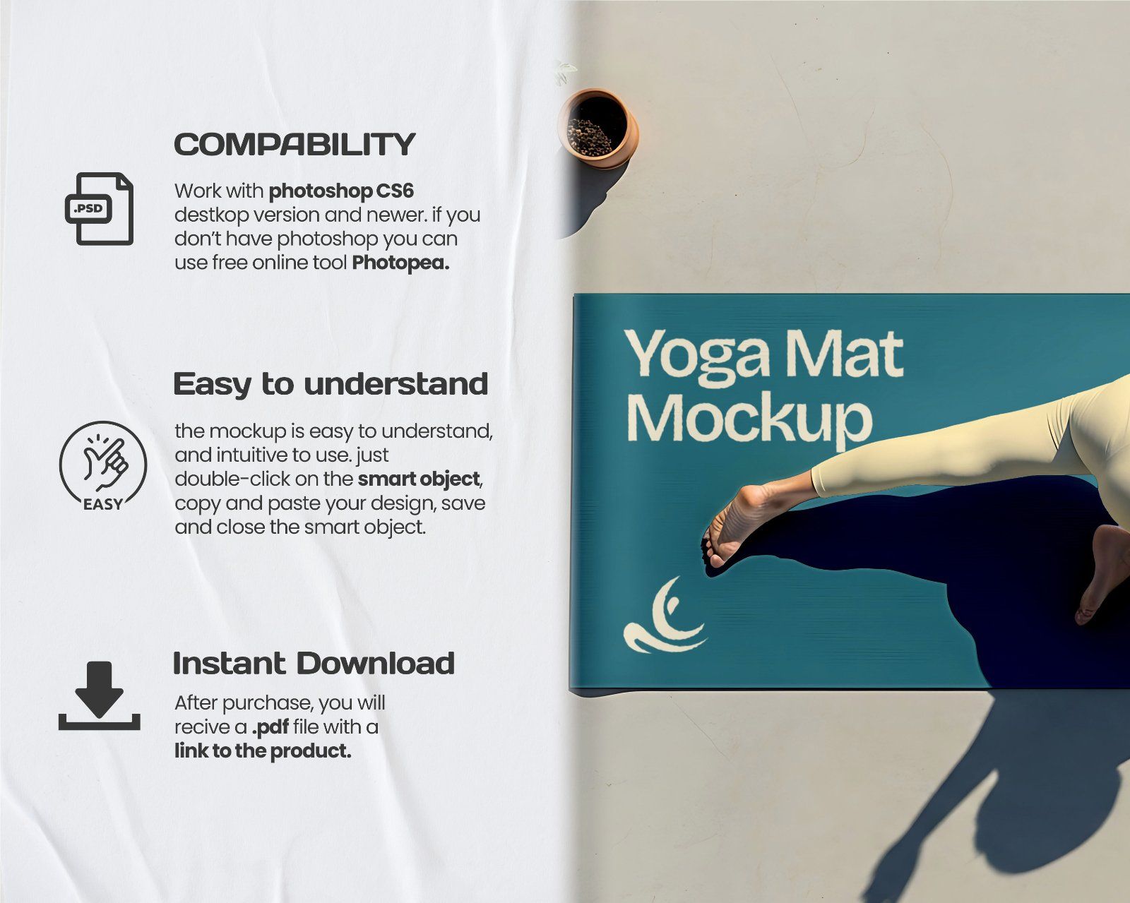 15 Premium Yoga Branding Mockup Collection