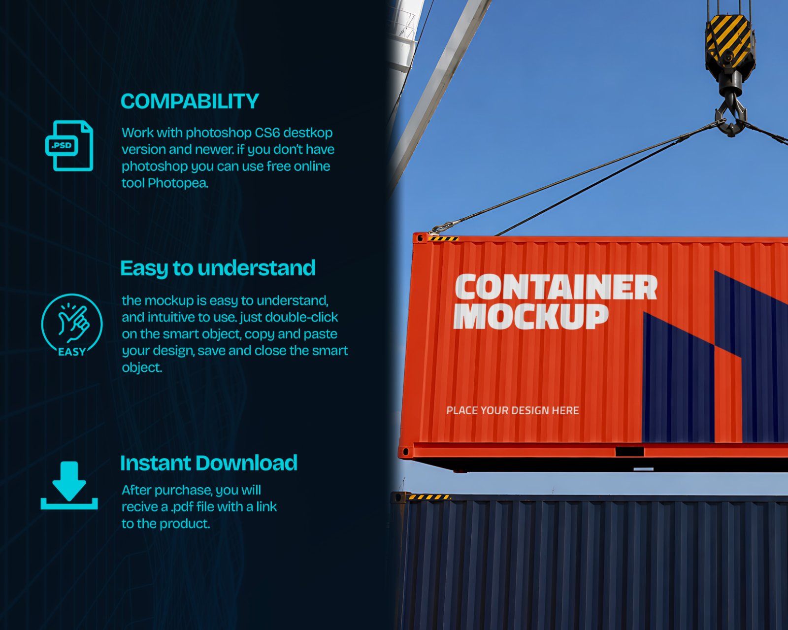Logistic Company Branding Mockup Bundle - 15 PSD Templates  Global Logistics & Delivery Brand Identi — image 5