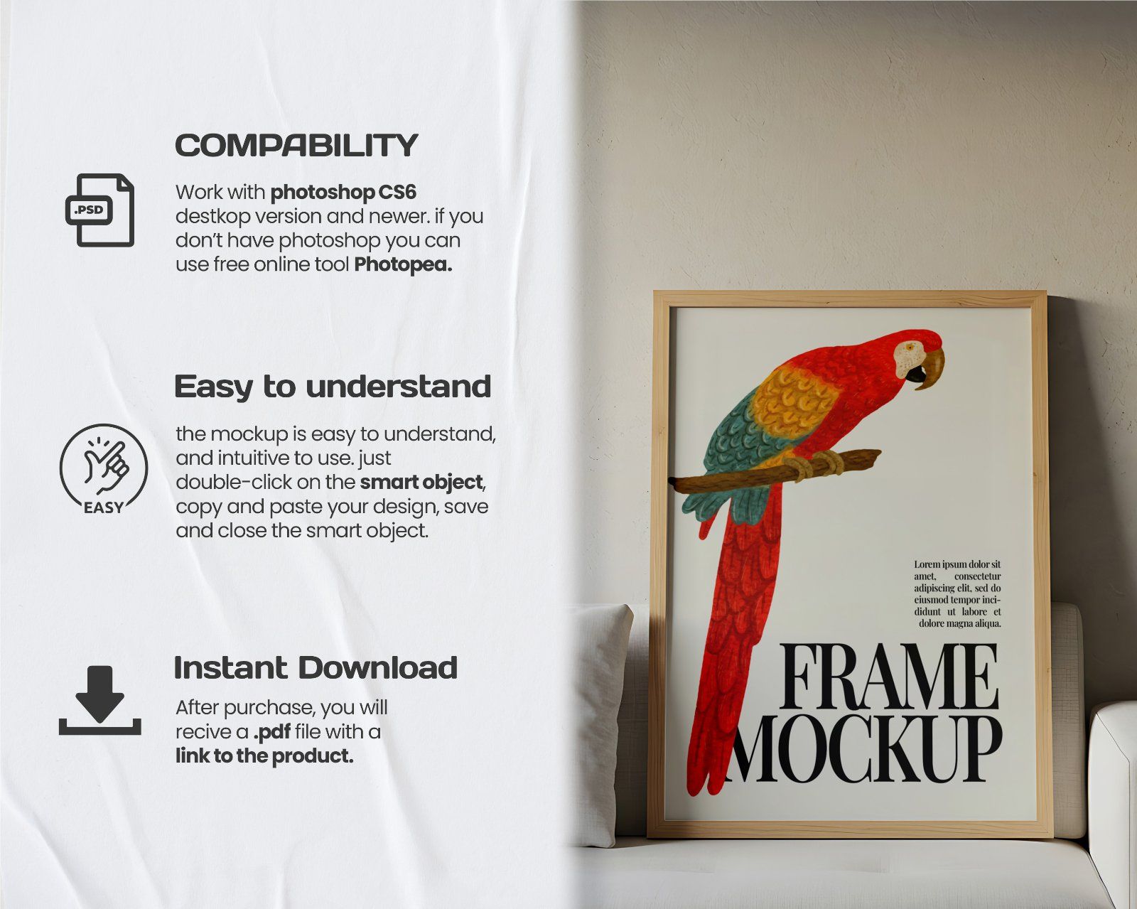 20 Premium Frame Mockup Bundle Collection