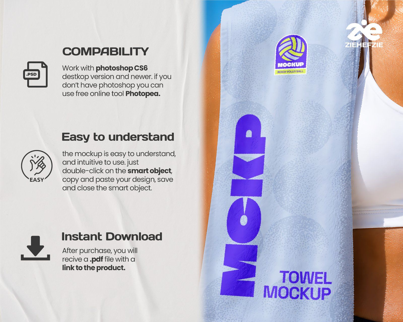 Premium Beach Volley & Summer Sports Branding Mockup Bundle – 15 Aesthetic PSD Scenes for Athletic I