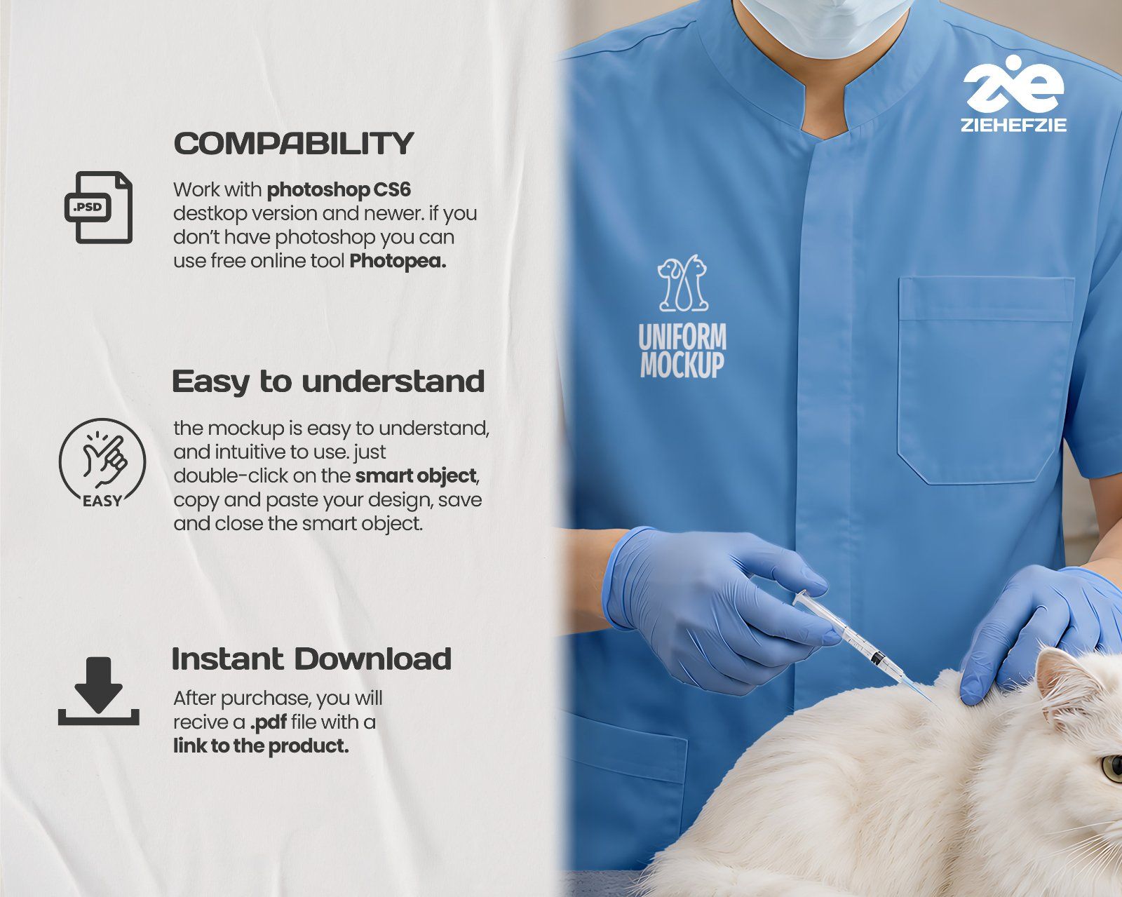 Premium Veterinary Hospital Branding Mockup Bundle – 15 Clinical PSD Scenes for Vet Clinics