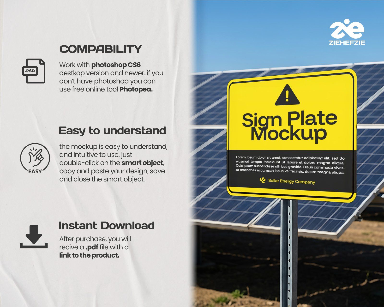 Solar Energy & Green Tech Mockup Bundle – 15 Premium PSD Scenes for Renewable Energy Branding