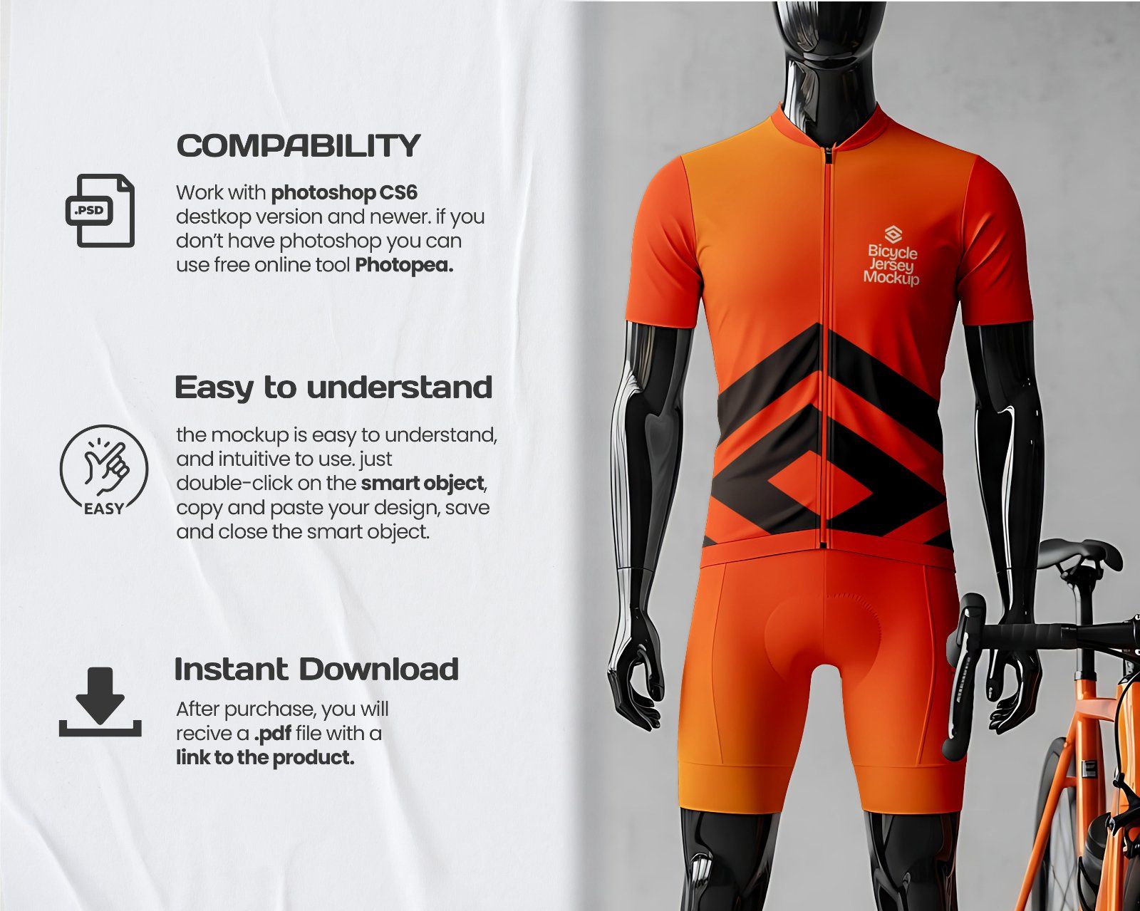 Bicycle Company Mockup Bundle – 15 PSD Templates for Cycling Brand & Gear Design