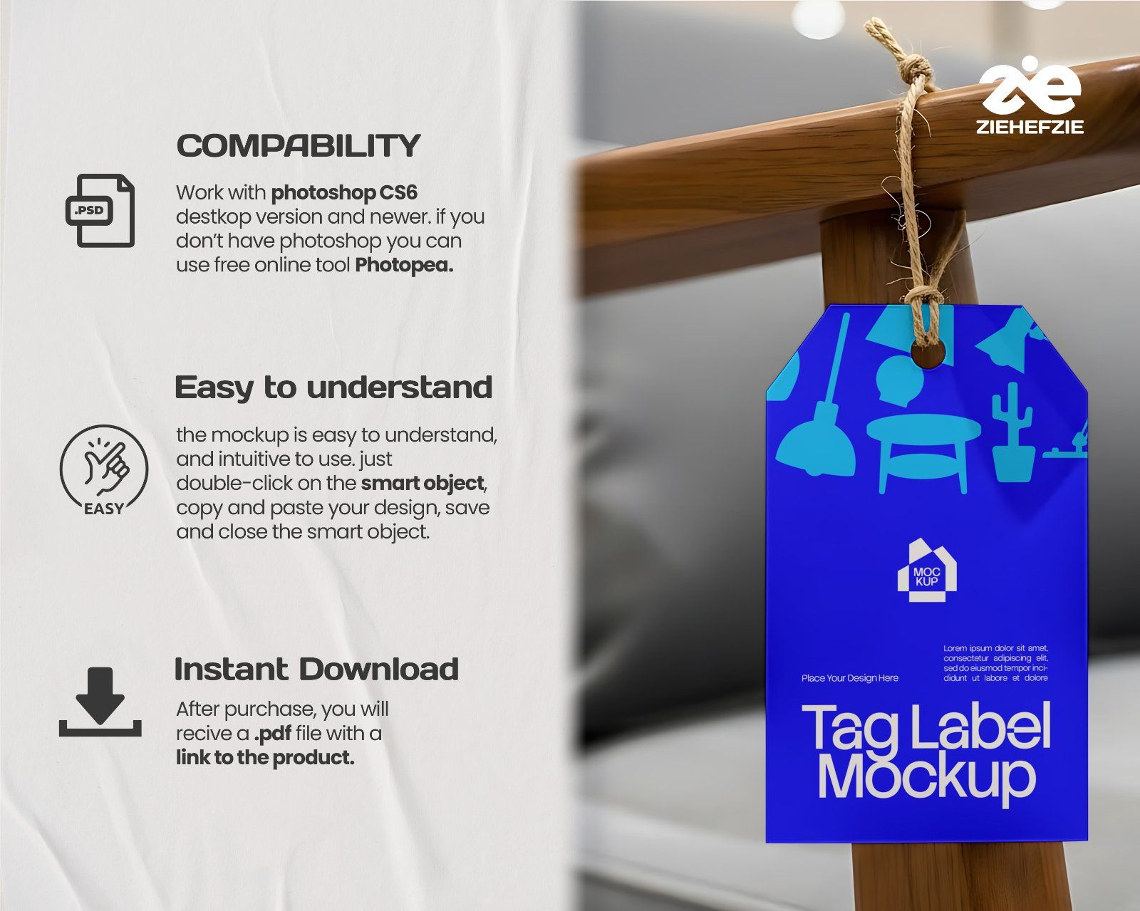 Home Decor Store Mockup Bundle PSD – Interior Branding & Retail Display