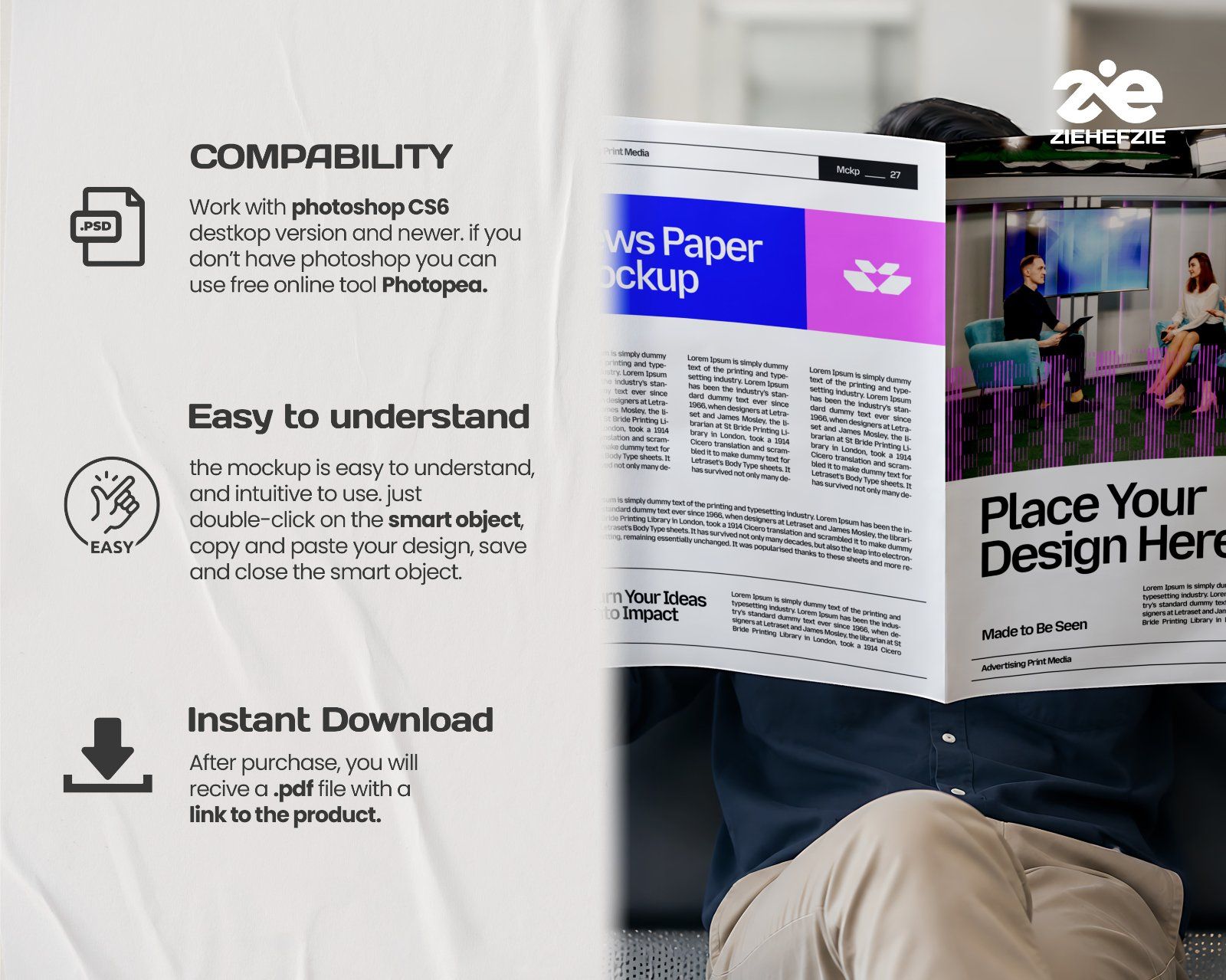 Print Ads Media Mockup Bundle - Advertising & Print Media Brand Identity 15 PSD Mockup Set — image 5