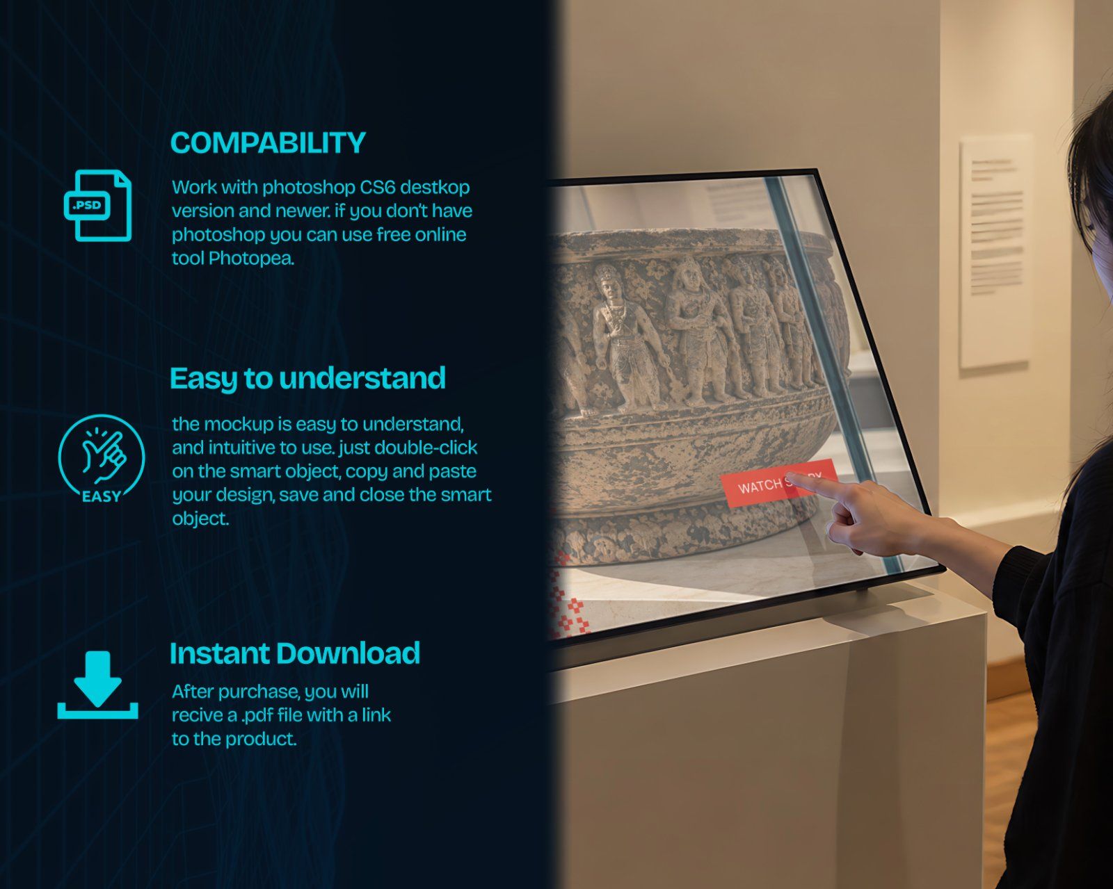 Museum & Exhibition Brand Identity - Art Gallery & Historical Museum Branding Mockup Pack (15 PSD) — image 5