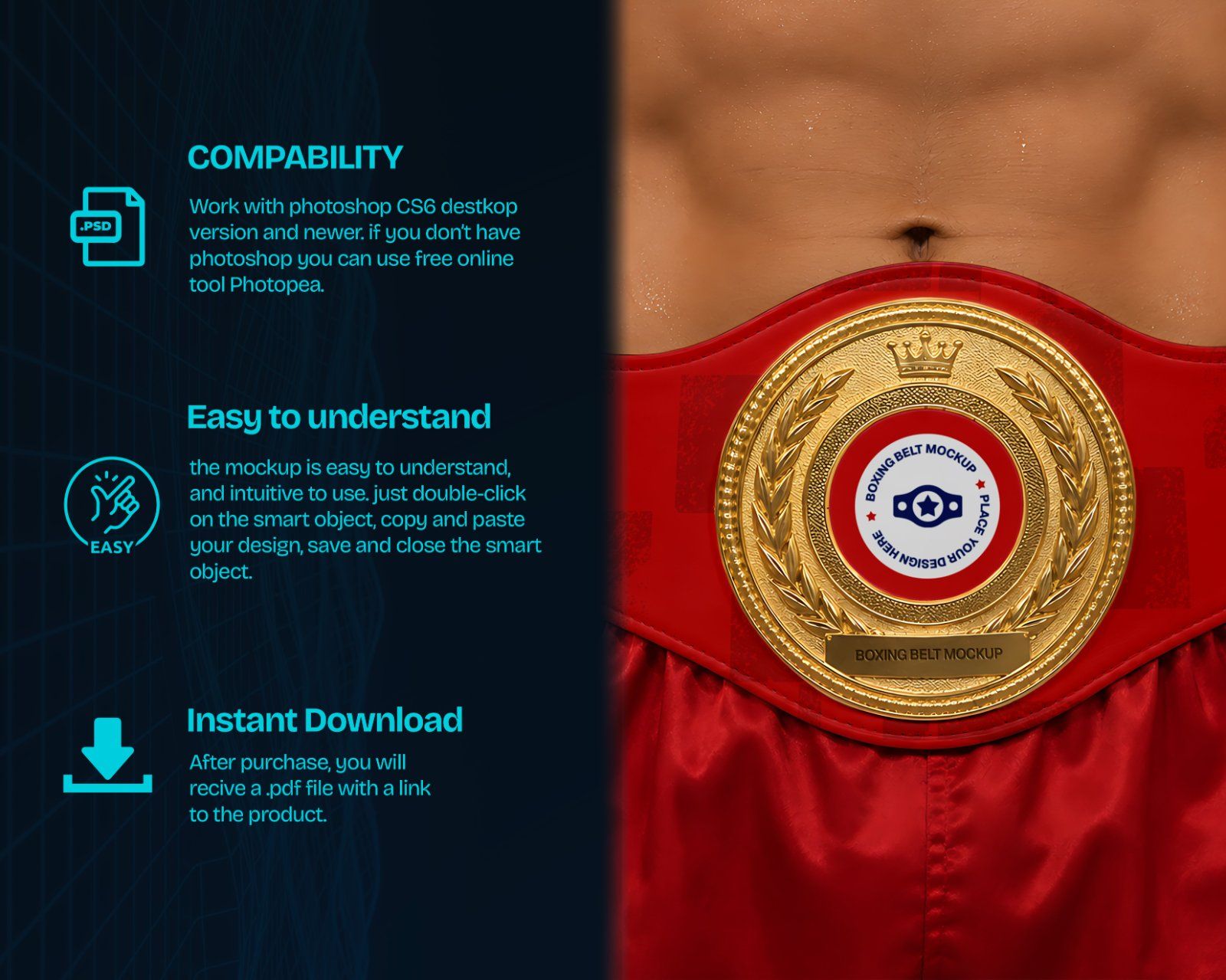 Ultimate Boxing Match Branding Mockup Bundle – 15 Premium PSD Scenes for Combat Sports & Athletic Id