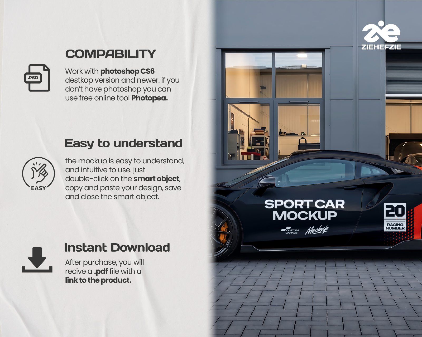 Ultimate Car Modification Shop Branding Mockup Bundle – 15 Premium PSD Scenes for Automotive & Tunin
