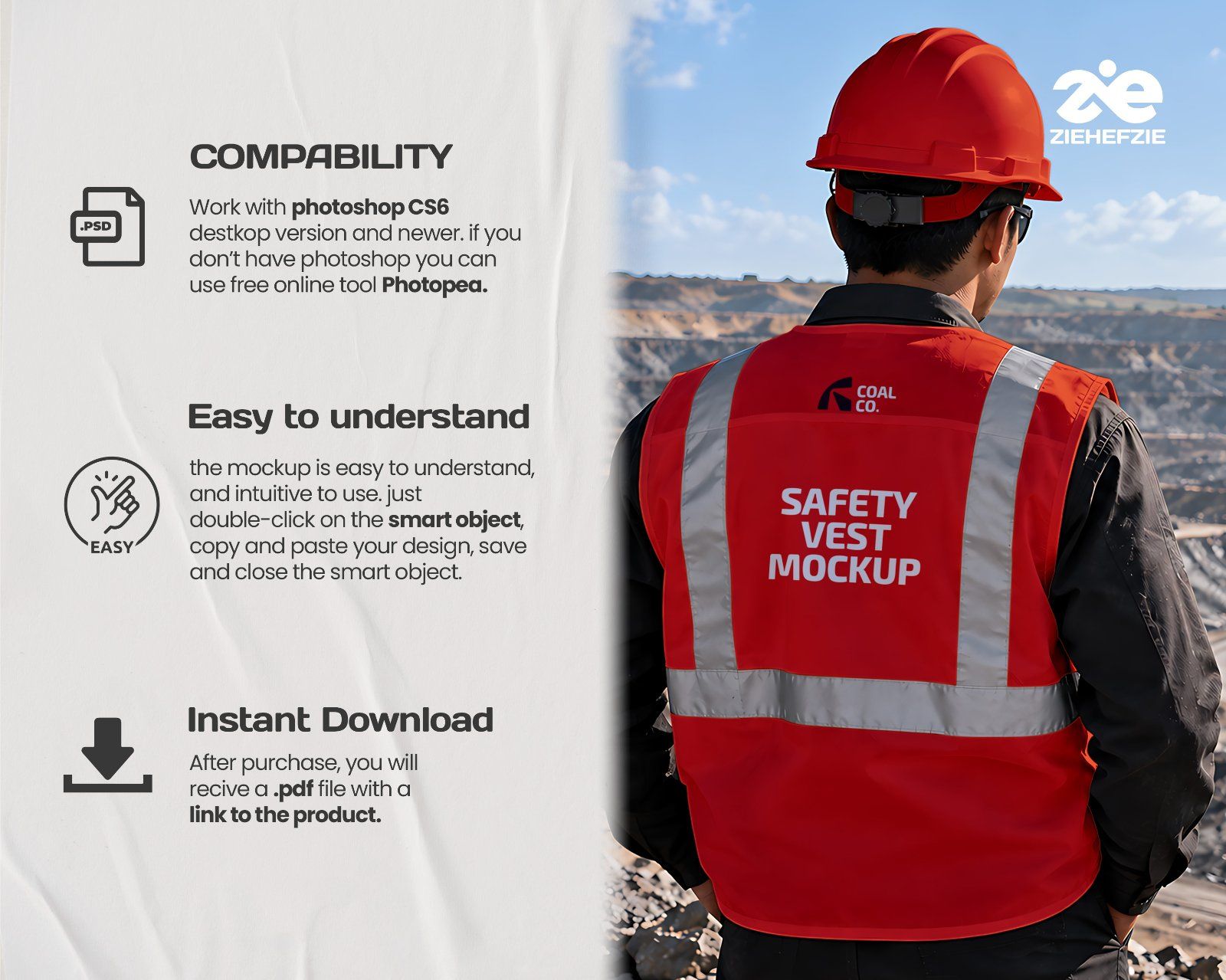 Coal Mining Company Mockup Bundle - 15 Premium PSD Mining Industry & Coal Corporation Brand Identity — image 5
