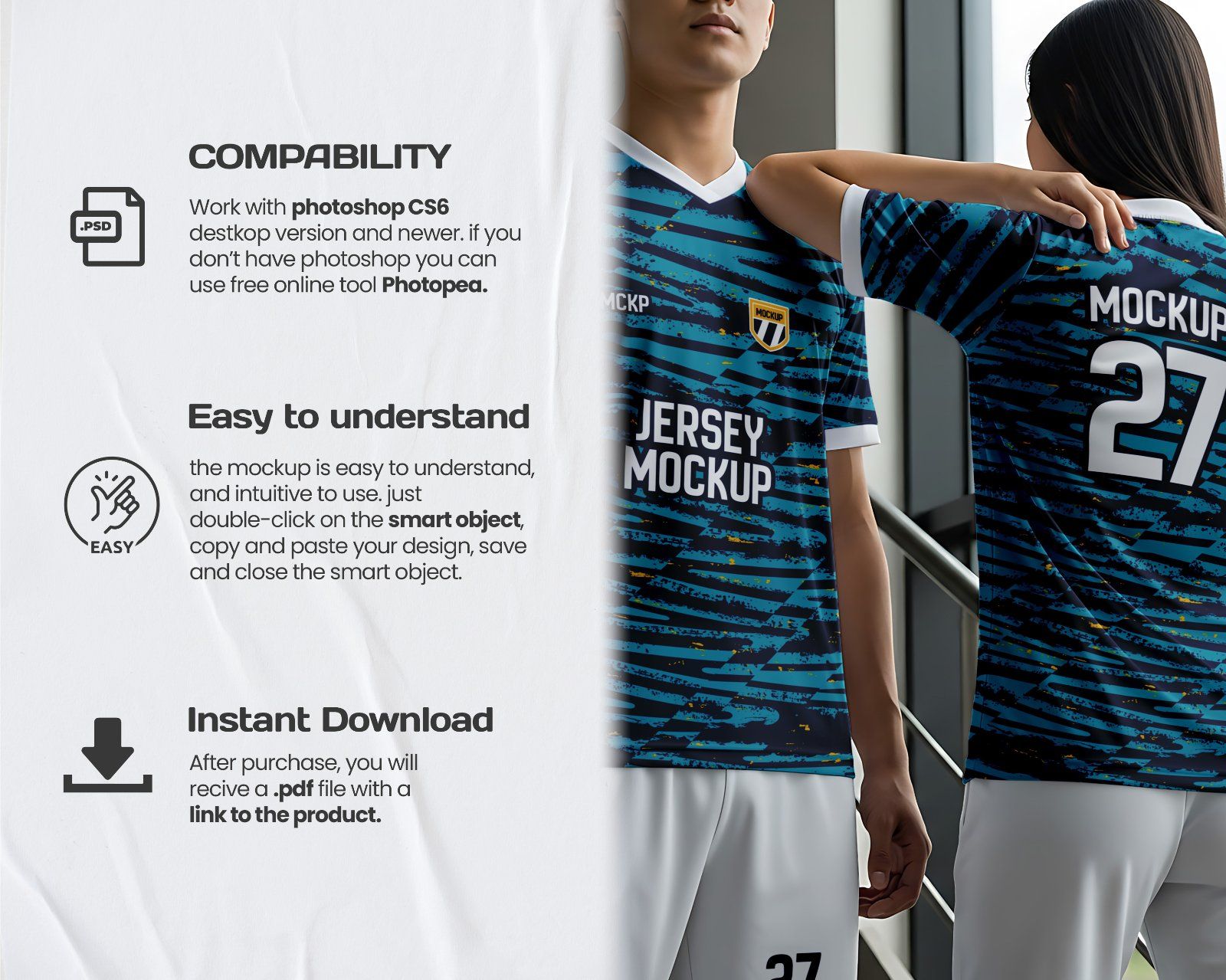 11 PSD Sports Jersey Mockup Bundle