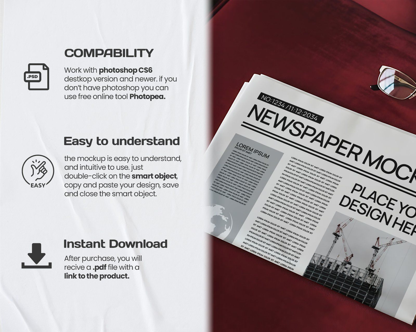 News Agency Mockup Bundle – 15 PSD Templates for Media, Press & Broadcasting Branding