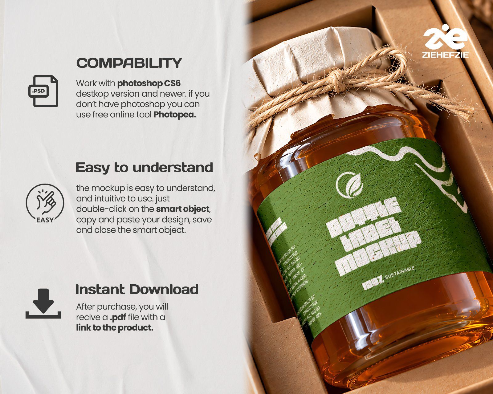 Sustainable Packaging Mockup Bundle - 15 PSD Organic & Eco-Friendly Packaging — image 4
