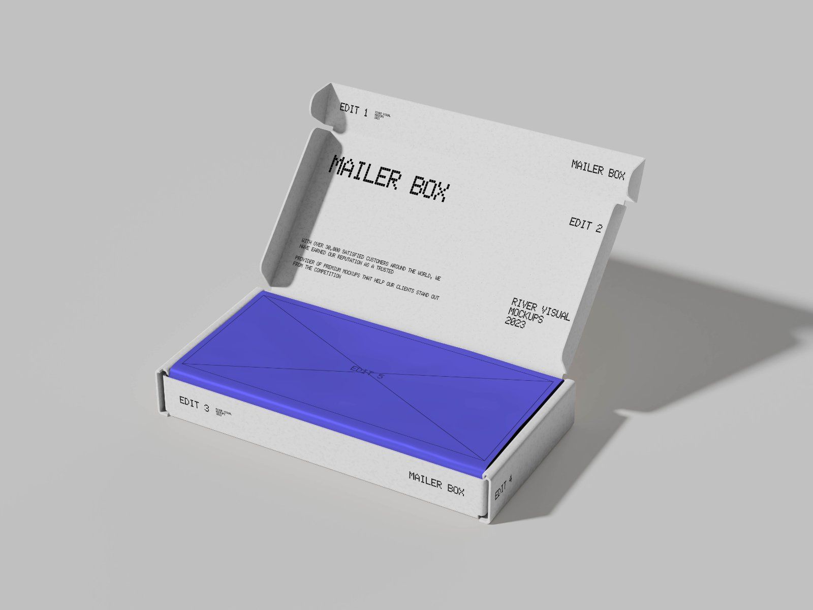 Mailer Box Minimalist Mockup — image 2