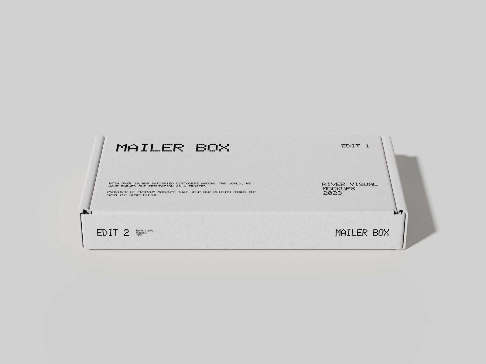 Mailer Box Minimalist Mockup — image 5