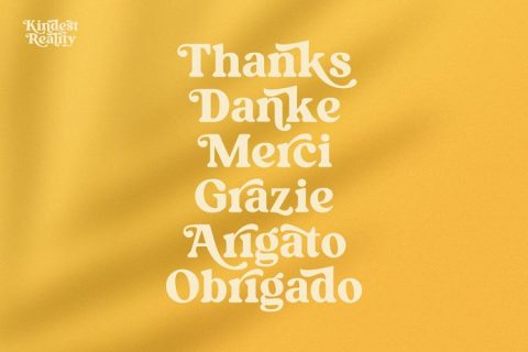 Kindest Reality | A Nostalgic Serif